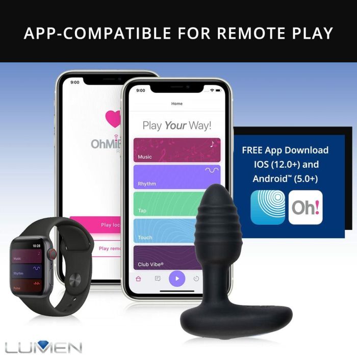 Plug Anal Kiiroo Negro 2 Plug Anal Kiiroo Negro 2