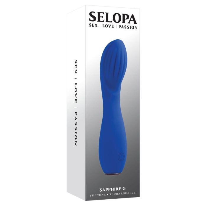 Vibrador Punto G Selopa Selopa Azul 16 Vibrador Punto G Selopa Selopa Azul 16