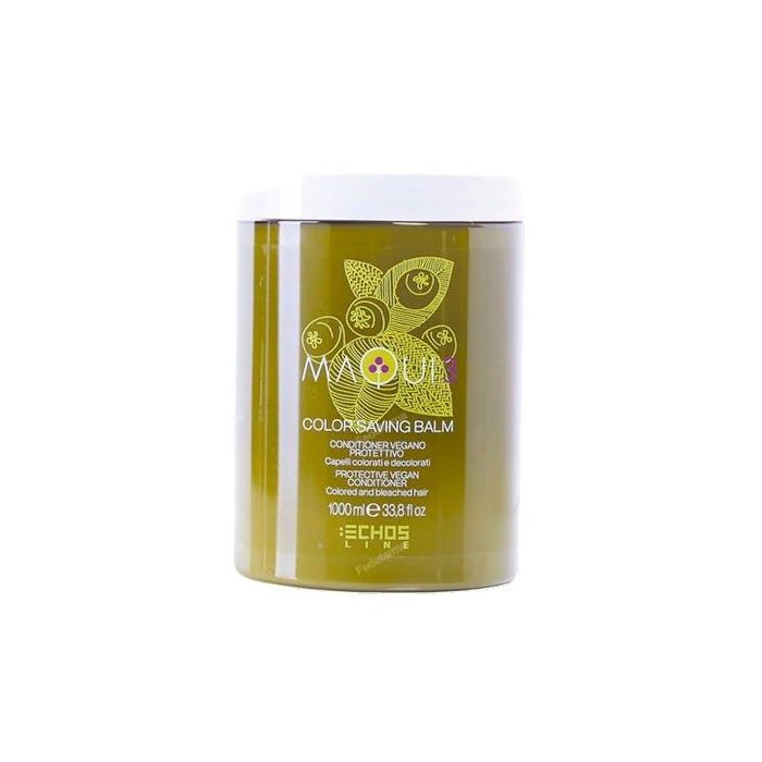 Echosline Acondicionador Saving Maqui3 Protector del Color 1000ml – Con Extracto de Maqui y Aceite de Karité, Vegano