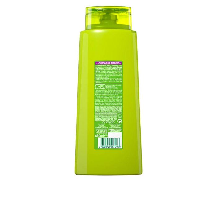 Garnier Fructis Nutri Rizos Champú para Pelo Rizado, Hidratante y Antiencrespamiento, 690 ml 1