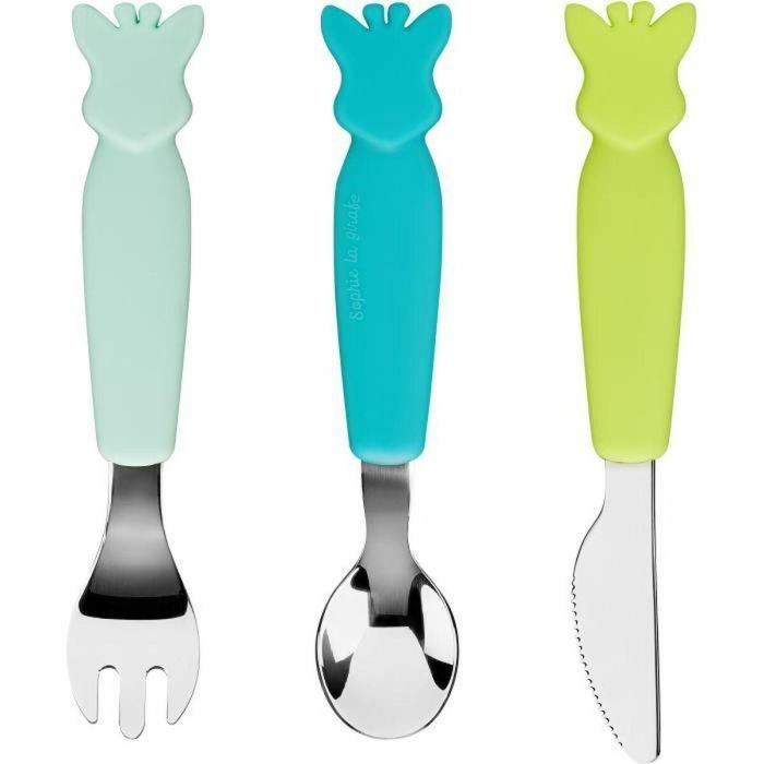 Sophie La Girafe VUL3056564800072 Cubiertos de Silicona 1