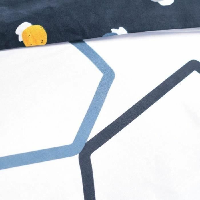 Today 11.41 Juego de cama doble Sunshine 100% Algodón 57 hilos/cm² - Funda nórdica 220x240 cm y 2 fundas de almohada 63x63 cm 1