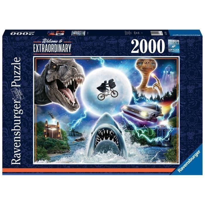 Ravensburger - Puzzle 2000 piezas - Películas de culto de Universal 1 Ravensburger - Puzzle 2000 piezas - Películas de culto de Universal 1
