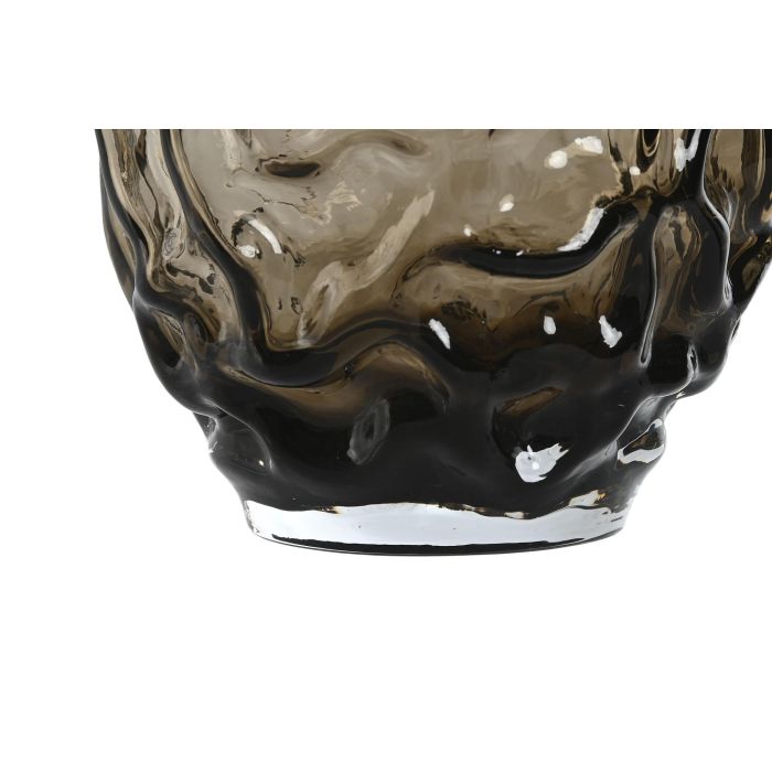 Jarron Moderno DKD Home Decor Marron Oscuro 17 x 30 x 17 cm 1 Jarron Moderno DKD Home Decor Marron Oscuro 17 x 30 x 17 cm 1