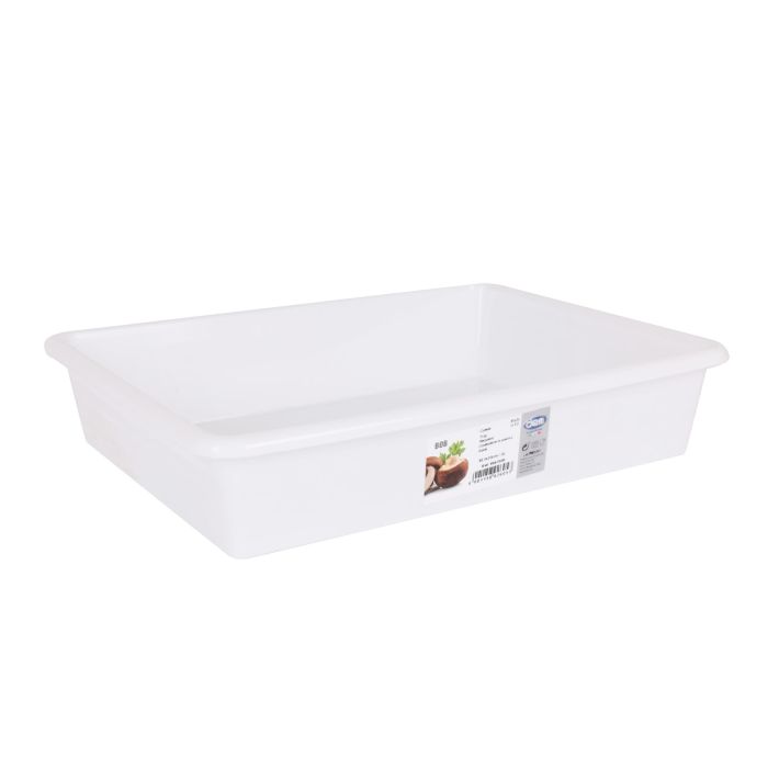 Cubeta Blanca Bobby 30.3 x 23 cm 3L - Dem (24 Unidades) 4 Cubeta Blanca Bobby 30.3 x 23 cm 3L - Dem (24 Unidades) 4