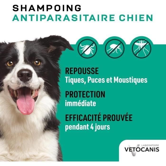 VETOCANIS Champú antipulgas y anti-garrapatas - para perros - 300 ml 1 VETOCANIS Champú antipulgas y anti-garrapatas - para perros - 300 ml 1