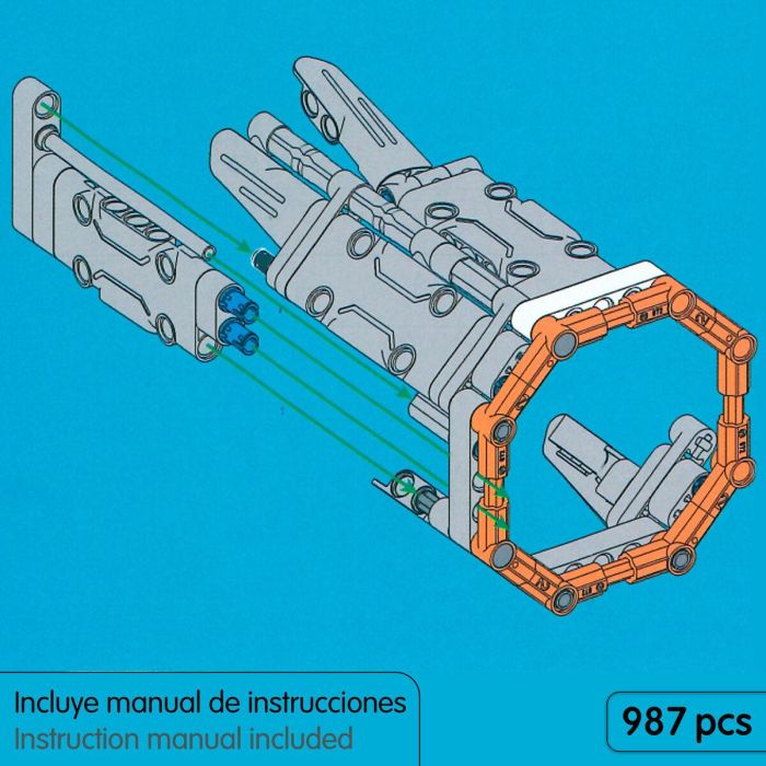 Juego de Construcción IM Master 987 Piezas 4