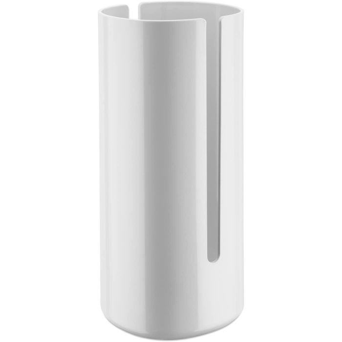 Alessi PL18 W Birillo Dispensador de Rollos de Papel en PMMA, Diseño Minimalista Alessi PL18 W Birillo Dispensador de Rollos de Papel en PMMA, Diseño Minimalista