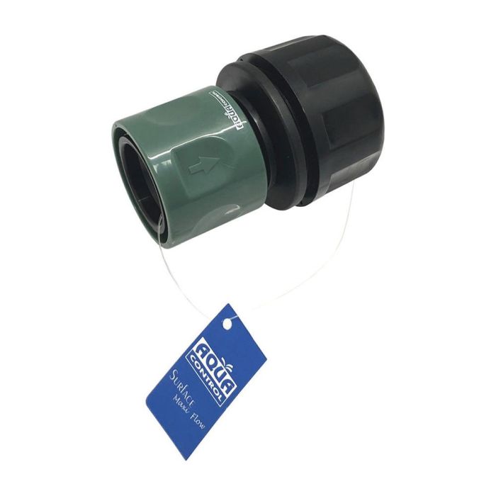 Aqua Control Conector rápido maxi flow 1" 25mm - Mayor paso de agua, polipropileno 0 Aqua Control Conector rápido maxi flow 1" 25mm - Mayor paso de agua, polipropileno 0