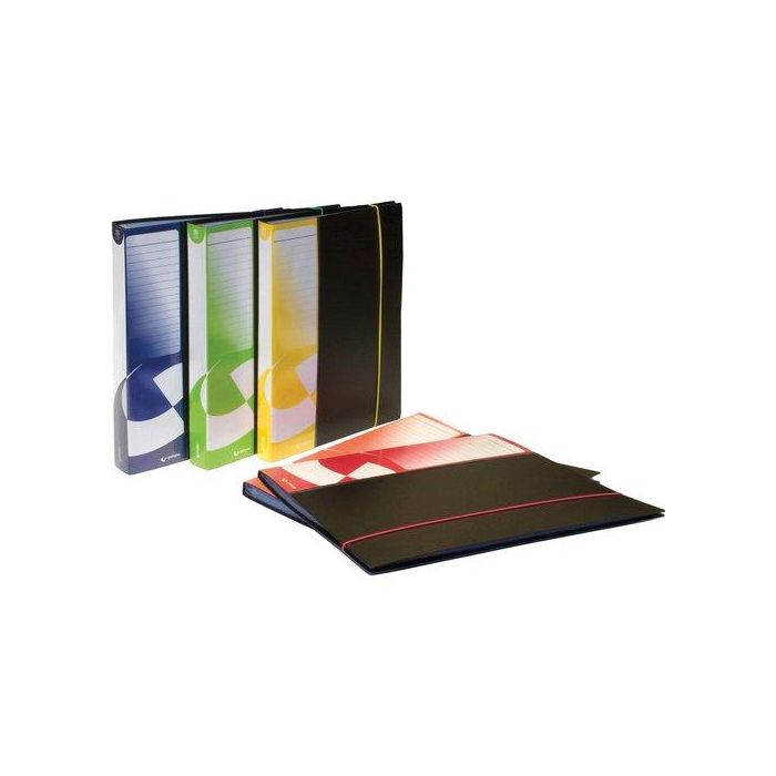 Carpeta Fundas (Tarifario) Grafoplas Pp Rigido Poliuro Fº 100 F.Negro