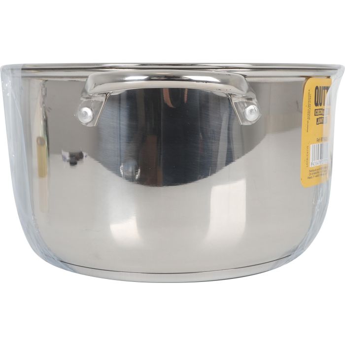 Cacerola Inde New Neron 26 cm (8L) acero inoxidable con tapa (4 Unidades) 1 Cacerola Inde New Neron 26 cm (8L) acero inoxidable con tapa (4 Unidades) 1