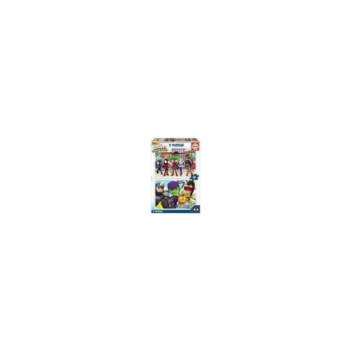 Puzzle 2x20 piezas spidey y sus increíbles amigos - modelos surtidos 5 Puzzle 2x20 piezas spidey y sus increíbles amigos - modelos surtidos 5