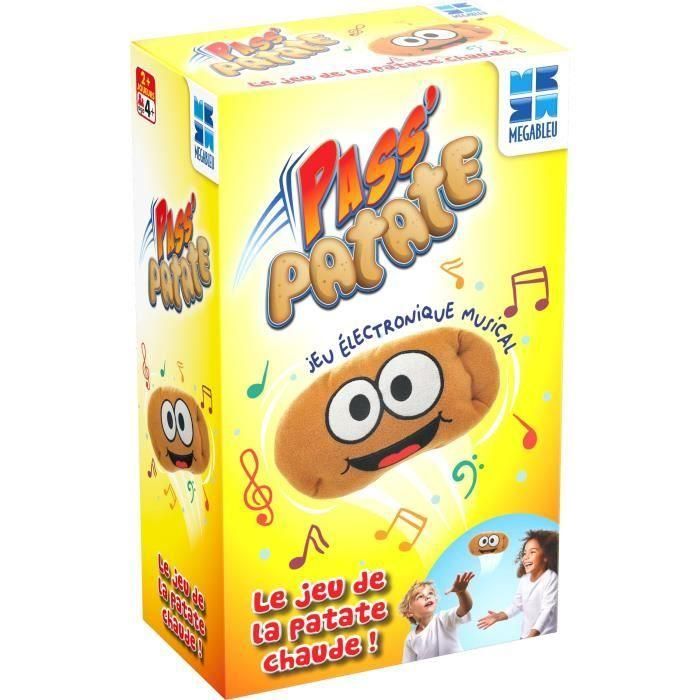 Megableu MEG3760046781536 Potato Pass - El juego de la patata caliente Megableu MEG3760046781536 Potato Pass - El juego de la patata caliente