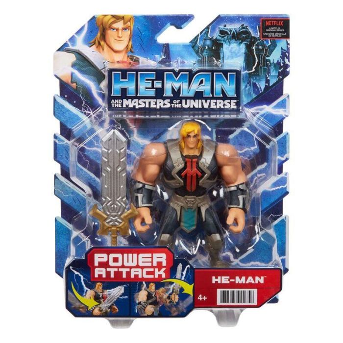 Mattel Figura He-Man Masters of the Universe 14cm Articulada Serie Netflix con Accesorios 2 Mattel Figura He-Man Masters of the Universe 14cm Articulada Serie Netflix con Accesorios 2