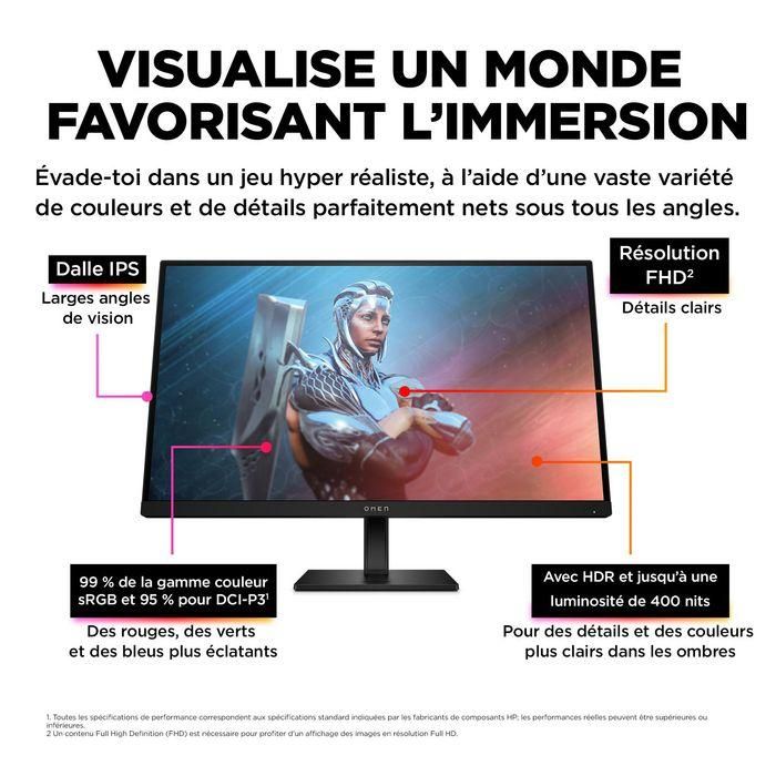 HP OMEN 27 Monitor Gaming 27 Pulgadas FHD 165Hz OMEN 27