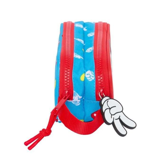 Portatodo Doble Mickey Mouse Clubhouse Fantastic Azul Rojo 21 x 8 x 6 cm 2 Portatodo Doble Mickey Mouse Clubhouse Fantastic Azul Rojo 21 x 8 x 6 cm 2