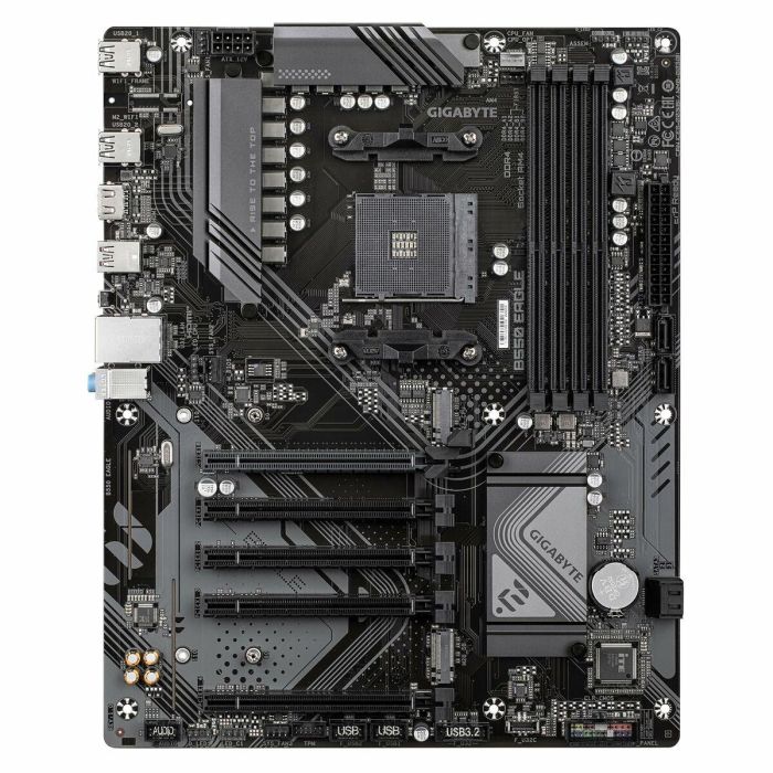 GIGABYTE B550 EAGLE Placa Base ATX AMD B550 Zócalo AM4 Ryzen 3000/4000/5000 DDR4 3200MHz PCIe 4.0 M.2 1GbE VRM 10+3+1 3 GIGABYTE B550 EAGLE Placa Base ATX AMD B550 Zócalo AM4 Ryzen 3000/4000/5000 DDR4 3200MHz PCIe 4.0 M.2 1GbE VRM 10+3+1 3