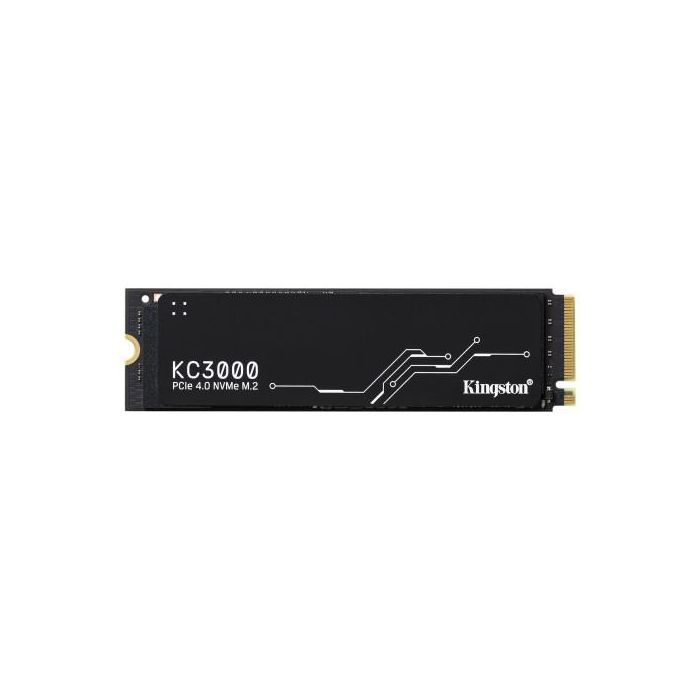 Disco SSD Kingston KC3000 2TB/ M.2 2280 PCIe 4.0/ con Disipador de Calor/ Full Capacity Disco SSD Kingston KC3000 2TB/ M.2 2280 PCIe 4.0/ con Disipador de Calor/ Full Capacity