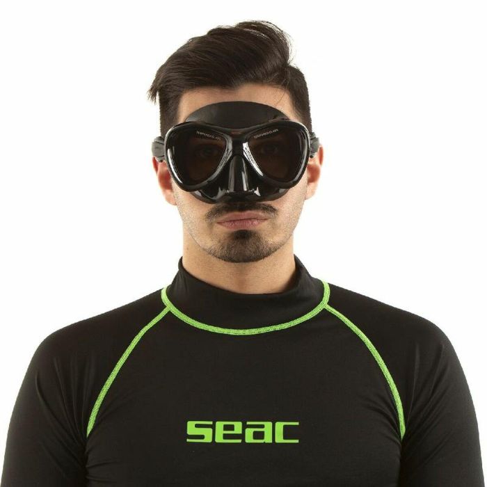 Gafas de Natación Seac 0750058003 Negro Talla única 2