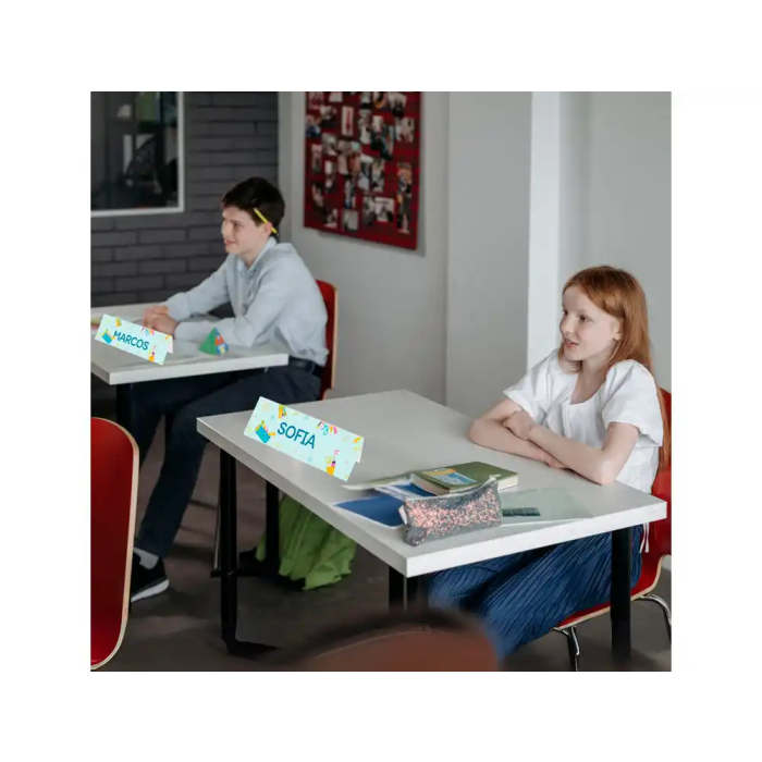 Archivo 2000 Identificador Sobremesa 85x300x100 mm PET Flexible Visibilidad Doble Cara DIN A4 Transparente 2