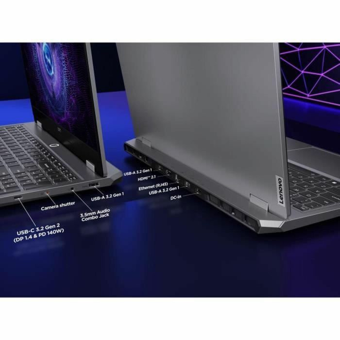Lenovo 83GS00GQFR Portátil Gaming LOQ 15IAX9 - 15" FHD 144Hz, RTX 4050 115W, Core i5-12450H, 24GB RAM, 512GB SSD, Sin Windows 2 Lenovo 83GS00GQFR Portátil Gaming LOQ 15IAX9 - 15" FHD 144Hz, RTX 4050 115W, Core i5-12450H, 24GB RAM, 512GB SSD, Sin Windows 2