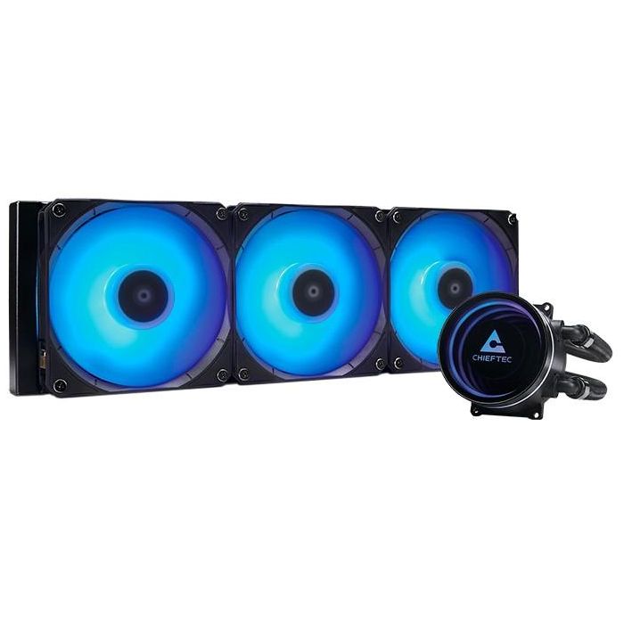 K Cooler Wasserkühlung Chieftec Iceberg 360 RGB multi Cooler | 1700| 1200| 1150| 1151| 1155| 1156| 1851| AM5/4/3+/2+/2