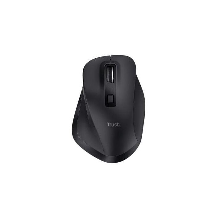 Ratón Ergonómico Inalámbrico Trust Fyda Eco/ Batería recargable/ Hasta 2400 DPI 4 Ratón Ergonómico Inalámbrico Trust Fyda Eco/ Batería recargable/ Hasta 2400 DPI 4