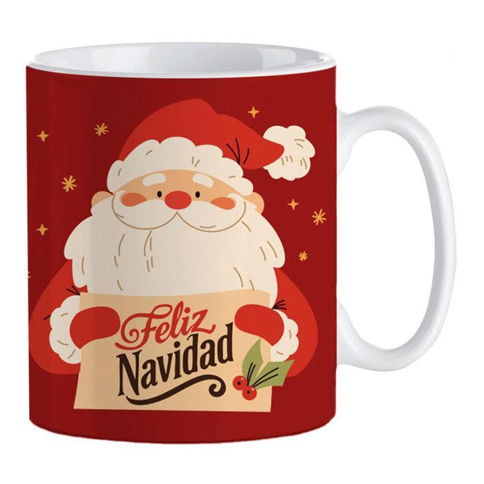 Taza papa noel 330 ml en caja regalo, colores surtidos 1 Taza papa noel 330 ml en caja regalo, colores surtidos 1