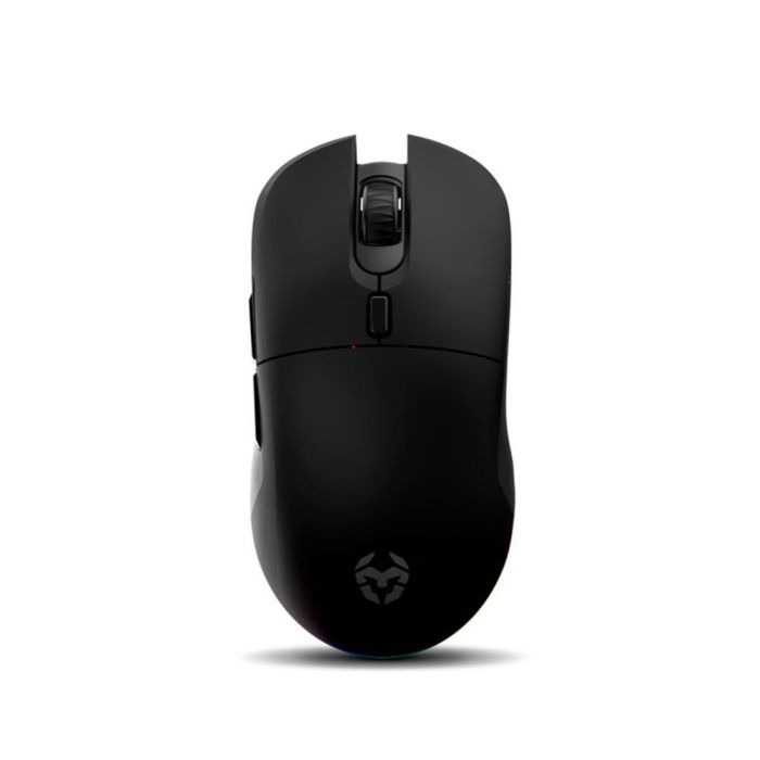 Krom NXKROMKOMET Ratón Gaming Inalámbrico Komet RGB, Sensor Óptico PMW 3212, hasta 2400 DPI, 8 Botones, Batería Recargable, 2.4 GHz, Ergonómico