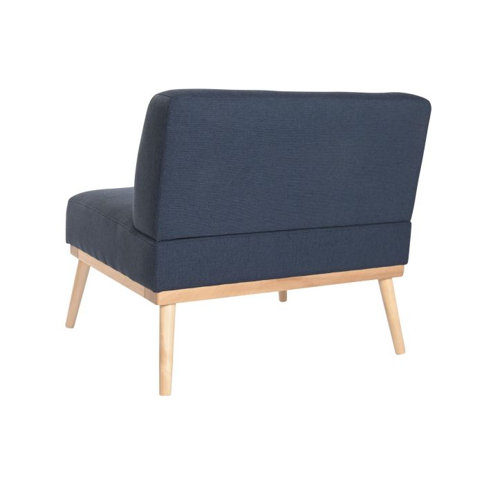 Sillon Scandi DKD Home Decor Azul Marino 66 x 72 x 80 cm 6