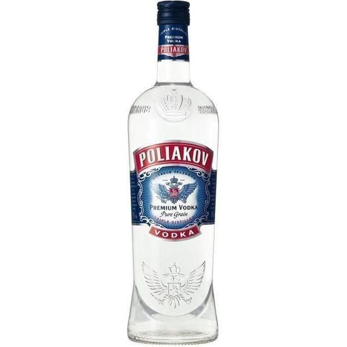 Vodka Poliakov - Vodka ruso - 37.5% vol - 100cl Vodka Poliakov - Vodka ruso - 37.5% vol - 100cl