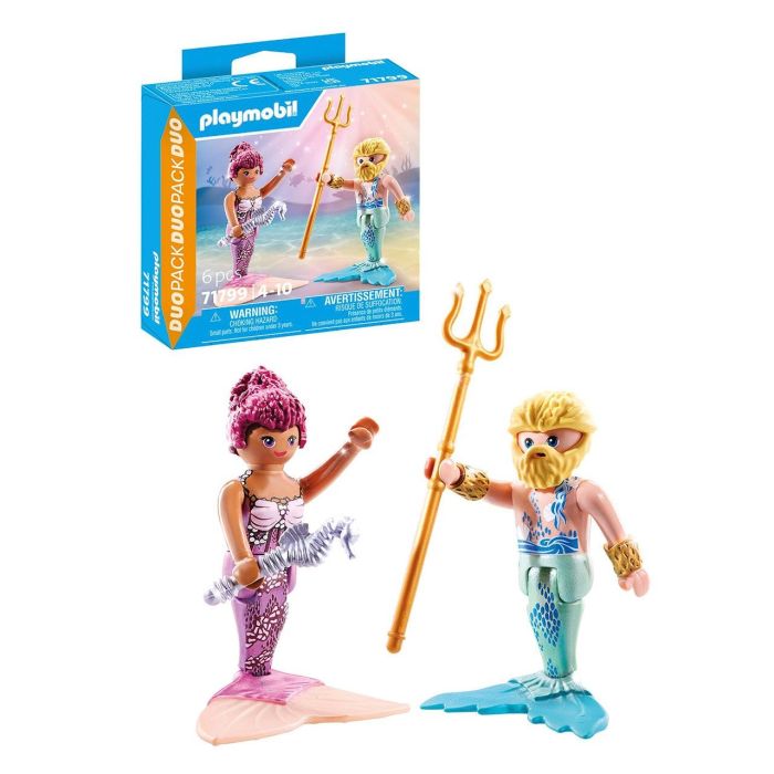 Sirena Y Tritón Duo Pack 71799 Playmobil 3 Sirena Y Tritón Duo Pack 71799 Playmobil 3