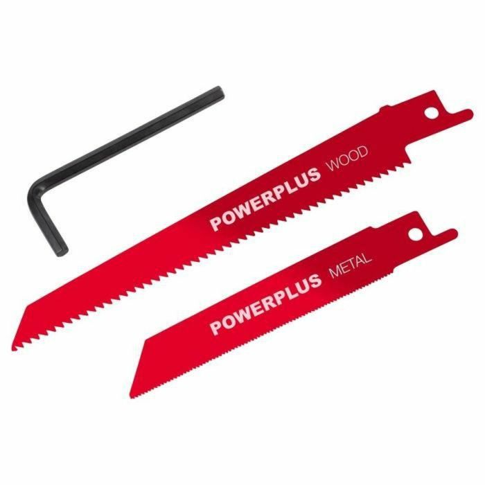 Powerplus Sierra de sierra POWE30030 710W con accesorios, mango giratorio, capacidad de corte 115mm 2 Powerplus Sierra de sierra POWE30030 710W con accesorios, mango giratorio, capacidad de corte 115mm 2