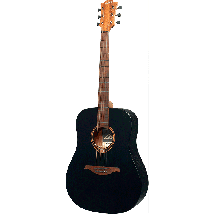 Guitarra Acústica Lâg Dreadnought Tramonatane 70 - Negro Satinado 1 Guitarra Acústica Lâg Dreadnought Tramonatane 70 - Negro Satinado 1