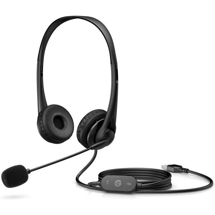 Auriculares HP G2 Stereo / con Micrófono/ USB/ Negros 6 Auriculares HP G2 Stereo / con Micrófono/ USB/ Negros 6