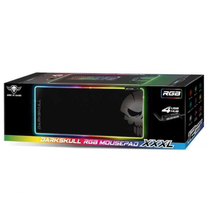 Alfombrilla Gaming Spirit of Gamer SOG-PADHXXRGB Negro Multicolor RGB 1