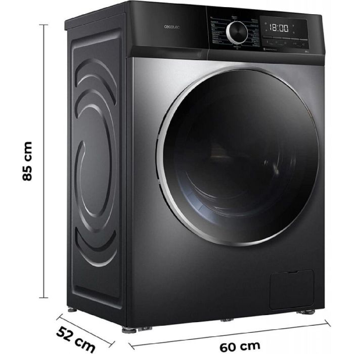 Lavadora Cecotec 02467 1400 rpm 8 kg 60 cm 1