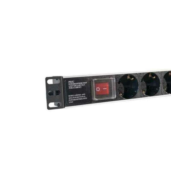 Regleta 19" 8 Tomas Schuko con On/Off Switch 2LAN REG8SCHINT 250V 3500W 2M 1 Regleta 19" 8 Tomas Schuko con On/Off Switch 2LAN REG8SCHINT 250V 3500W 2M 1
