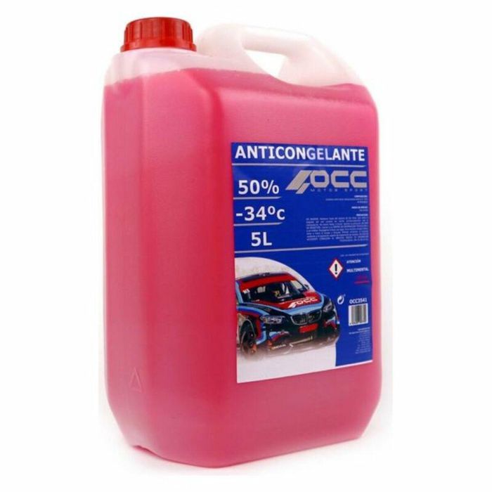 Anticongelante OCC Motorsport 50% Orgánico Rosa (5 L) 3 Anticongelante OCC Motorsport 50% Orgánico Rosa (5 L) 3