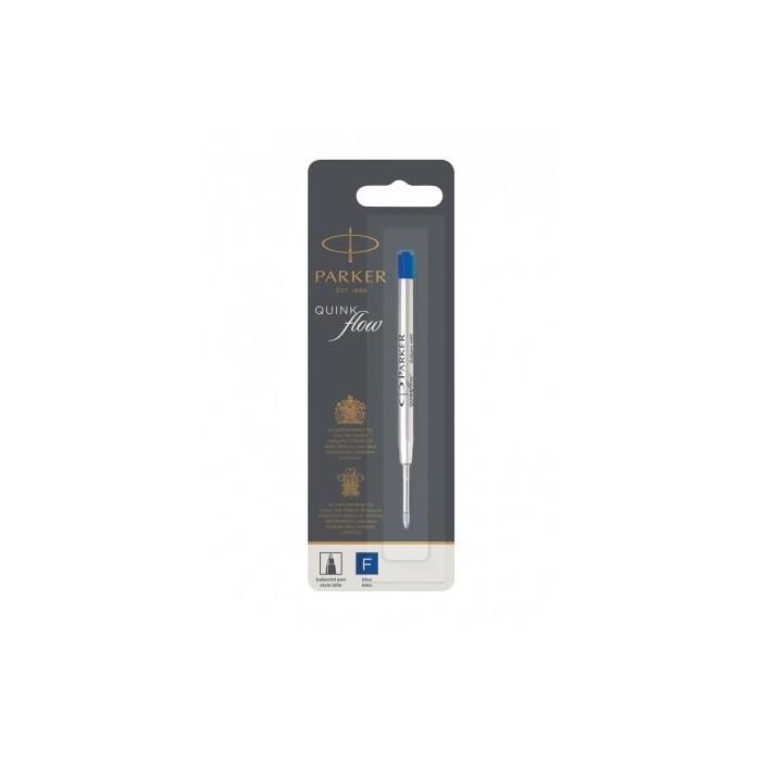 Parker Recambio Para Bolígrafo Quink Flow Punta Fina 0.8 mm Azul 1