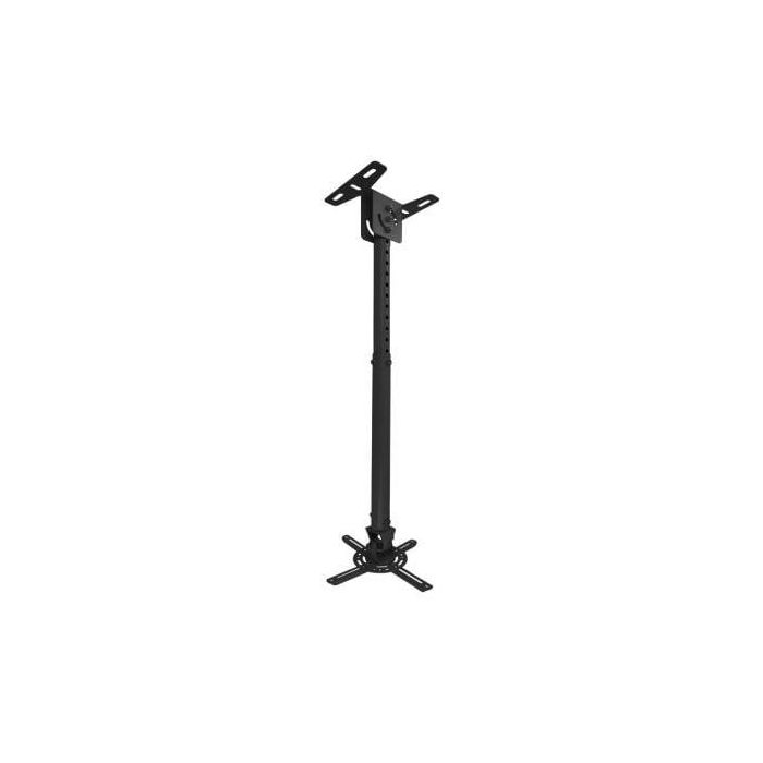 TooQ PJ3030TN-B Soporte de Techo para Proyector Inclinable, Giratorio, Nivelable, Negro, 20kg, 575-825mm, Techos Inclinados TooQ PJ3030TN-B Soporte de Techo para Proyector Inclinable, Giratorio, Nivelable, Negro, 20kg, 575-825mm, Techos Inclinados