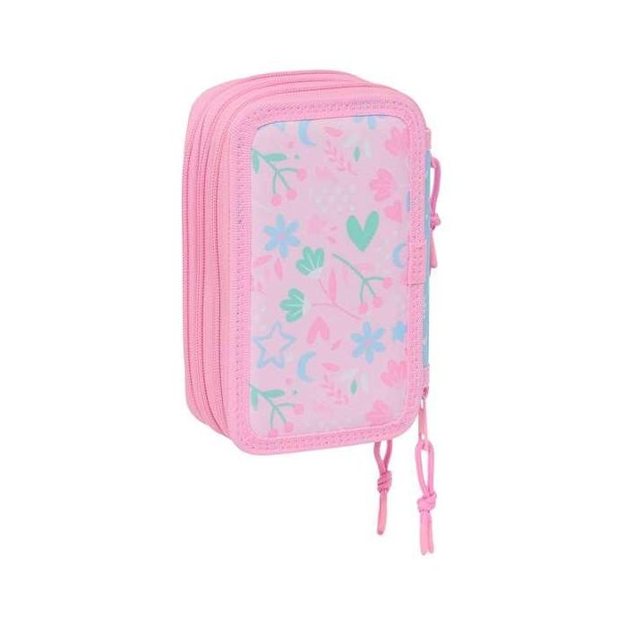 Safta Plumier Triple Blackfit8 Smile 37 Piezas 12,5x19,5x5,5 cm 1