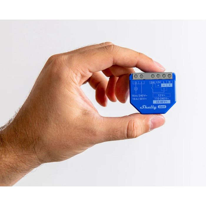 Shelly 1 Gen4 Relais Inteligente 1 Canal 16A WLAN Matter Zigbee Bluetooth 19