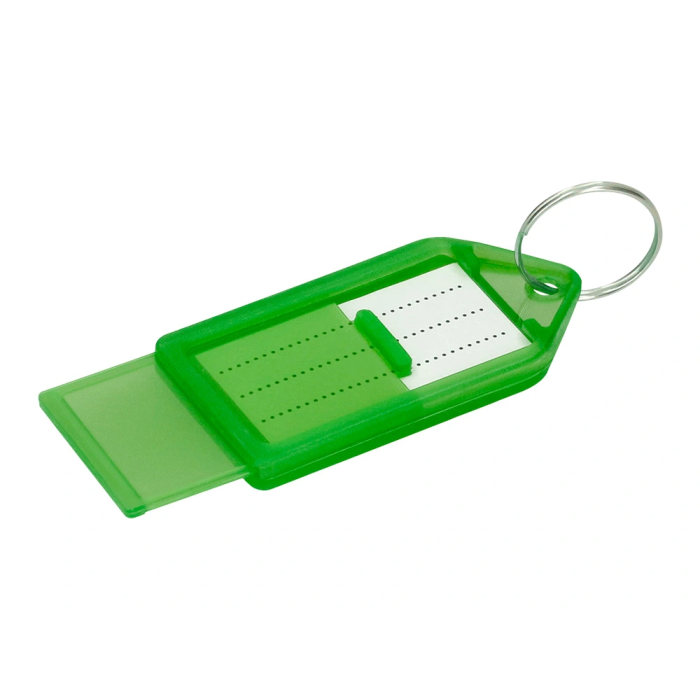 Q-connect Llavero portaetiquetas Premium, color verde, caja de 40 unidades 7