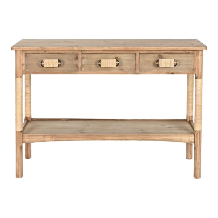 DKD Home Decor Consola Natural Abeto Cuerda 40 x 79.5 x 110 cm 5
