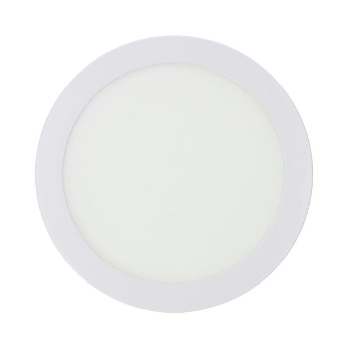 Edm Downlight LED Superficie Redondo Blanco 20W 1500LM 4000K Luz Día Ø22x3cm 1 Edm Downlight LED Superficie Redondo Blanco 20W 1500LM 4000K Luz Día Ø22x3cm 1