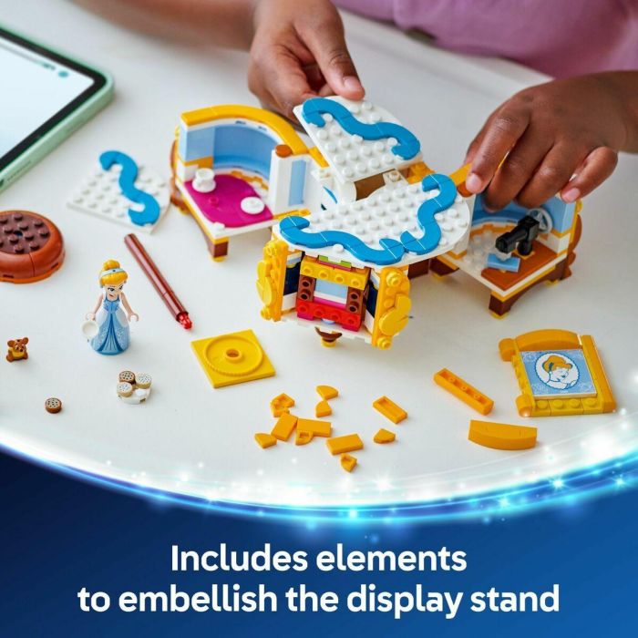 LEGO 43266 Vestido de Cenicienta Disney Princess - Set de construcción para niñas de 9 años 6