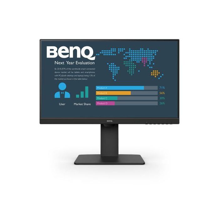 BenQ BL2786TC Monitor 27" Full HD IPS 100Hz 5ms USB-C Power Delivery Altavoces Altura Ajustable Negro