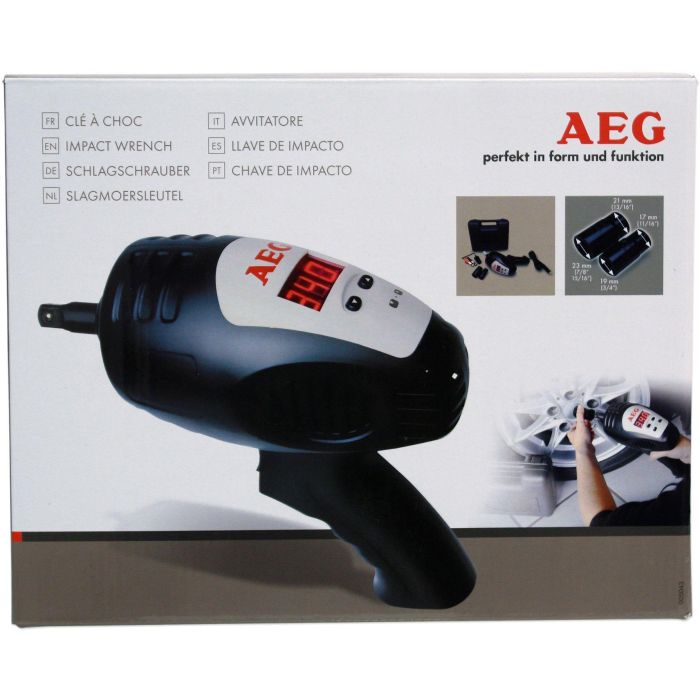 AEG Llave de Impacto 12V para Extracción y Desmontaje de Ruedas de Vehículos 2