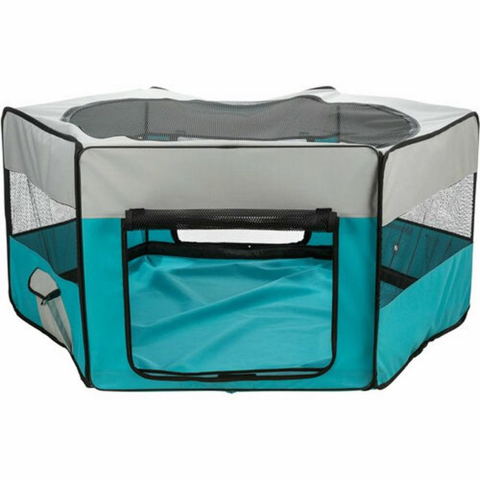 Trixie TRI4011905640556 Recinto con red/base Ø 150 × 65 cm Turquesa / Gris claro 35
